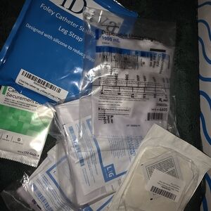 Disposable Urinary Leg Bag - White